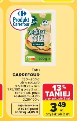 Tofu naturalne Carrefour