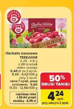 Herbata owocowa Teekanne Słodka Wiśnia