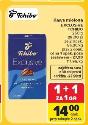 Kawa mielona Tchibo Exclusive