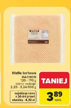 Wafle tortowe Rachoń
