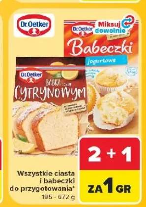Ciasta i babeczki do przygotowania +2 warianty