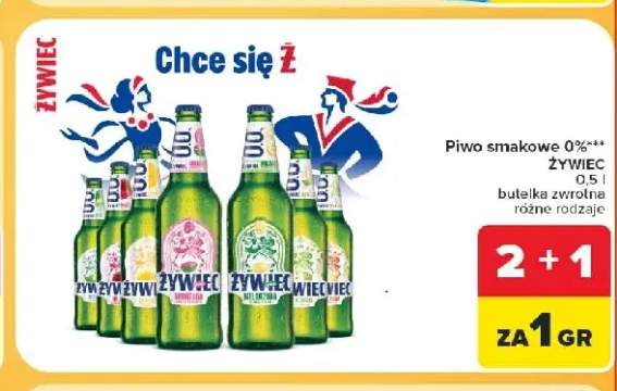 Piwo bezalkoholowe Żywiec Lemon +3 warianty
