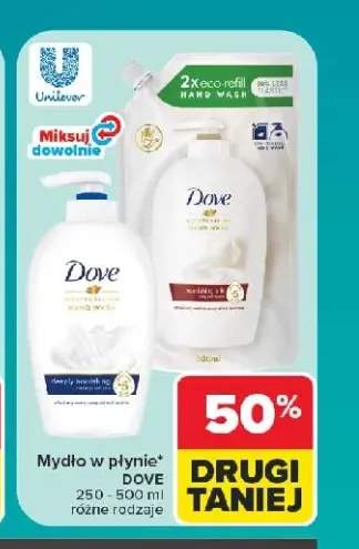 Mydło w płynie Dove Deeply Nourishing +1 wariant