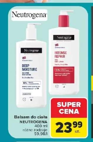 Balsam do ciała Neutrogena Deep Moisture +1 wariant