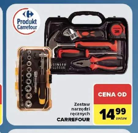 Zestaw narzędzi ręcznych Carrefour