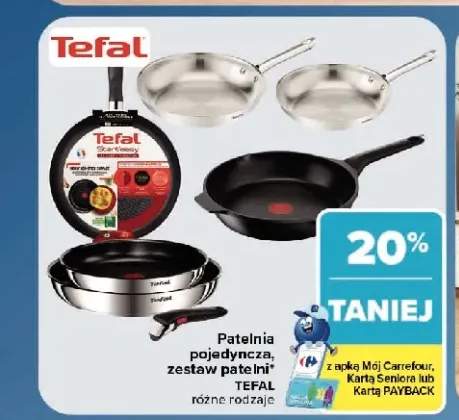 Patelnia pojedyncza Tefal +1 wariant
