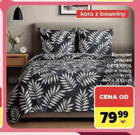 Komplet pościeli kora z bawełny Detexpol