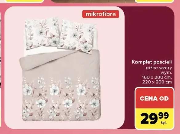 Komplet pościeli mikrofibra