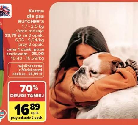 Karma dla psa Butcher's Adult Mini jagnięcina
