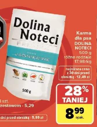 Karma dla psa Dolina Noteci Premium jagnięcina