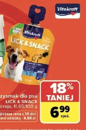 Przysmak dla psa Vitakraft Lick & Snack