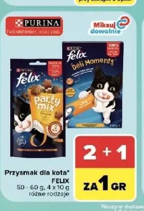 Przysmak dla kota Felix