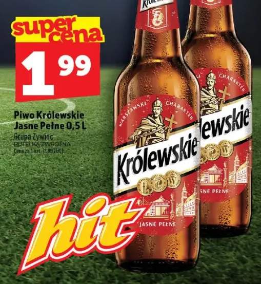 Piwo Królewskie Jasne Pełne