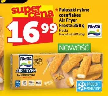 Paluszki rybne cornflakes Air Fryer Frosta