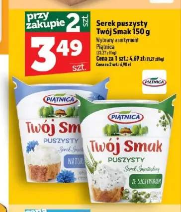 Serek puszysty Twój Smak naturalny Piątnica +1 wariant
