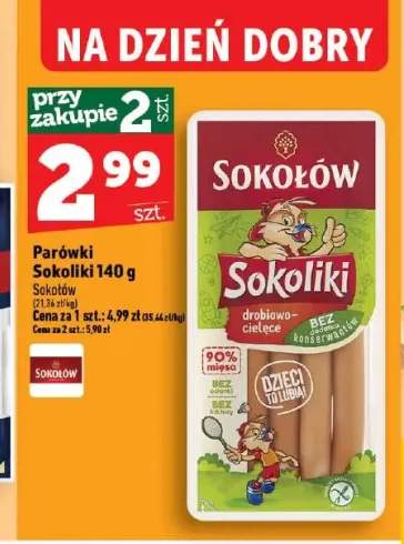 Parówki Sokoliki Sokołów
