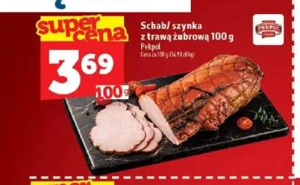 Schab z trawą żubrową Pekpol +1 wariant