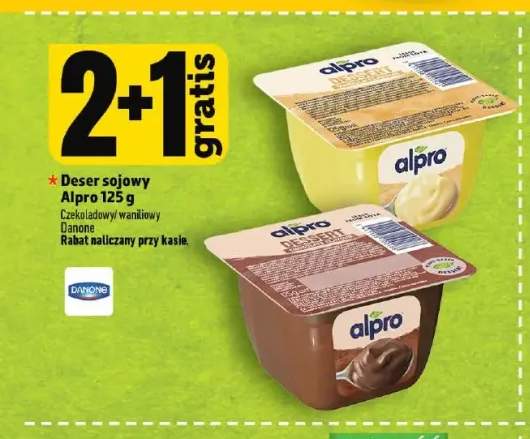 Deser sojowy Alpro czekoladowy +1 wariant