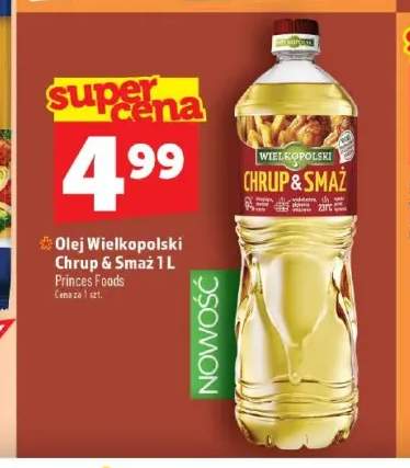 Olej rzepakowy Wielkopolski Chrup & Smaż