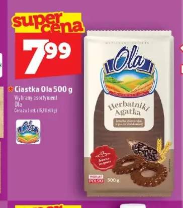Ciastka Ola Herbatniki Agatka