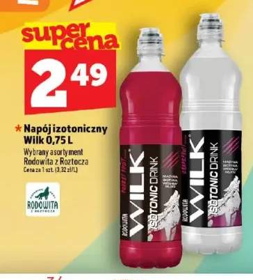 Napój izotoniczny o smaku owoców leśnych Rodowita z Roztocza Wilk +1 wariant