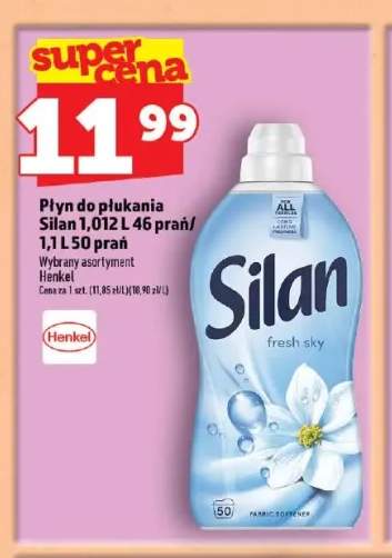 Płyn do płukania Silan Fresh Sky +1 wariant