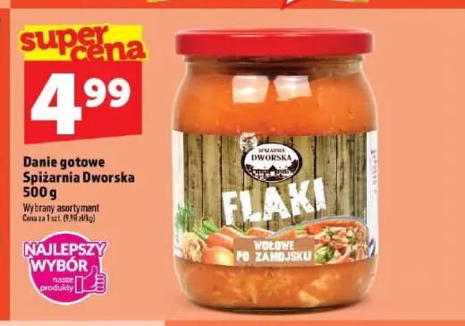 Flaki wołowe po zamojsku Spiżarnia Dworska
