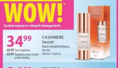 Baza wygładzająca Cashmere Secret