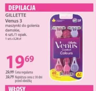Maszynki do golenia damskie Gillette Venus 3