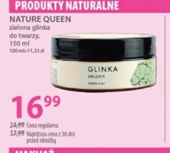 Zielona glinka do twarzy Nature Queen