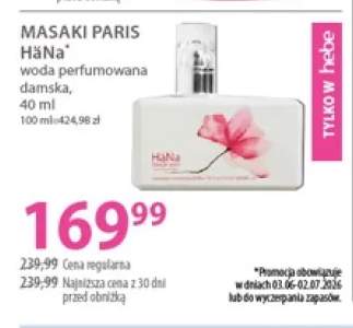 Woda perfumowana damska Masaki Paris HäNa