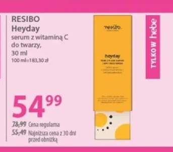 Serum z witaminą C do twarzy Resibo Heyday
