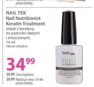 Odżywka do paznokci Nail Tek Nail Nutritionist Keratin Treatment