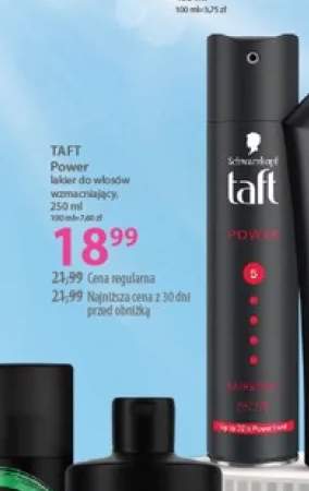 Lakier do włosów Taft Power