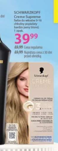 Farba do włosów Schwarzkopf Creme Supreme