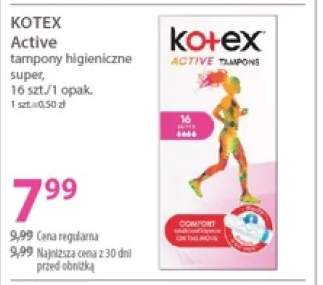 Tampony higieniczne Kotex Active Super