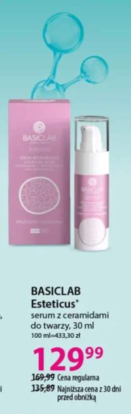 Serum z ceramidami do twarzy BasicLab Esteticus