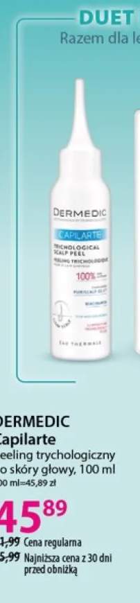 Peeling trychologiczny do skóry głowy Dermedic Capilarte