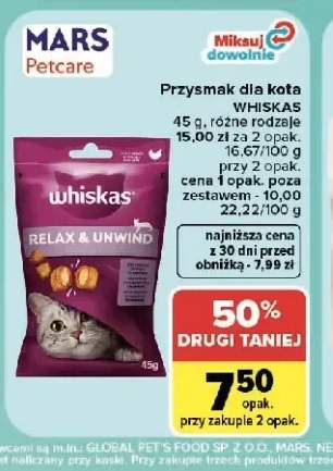 Przysmak dla kota Whiskas