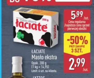 Masło ekstra Łaciate