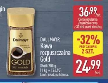Kawa rozpuszczalna Gold Dallmayr