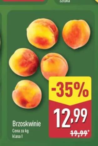 Brzoskwinie klasa I