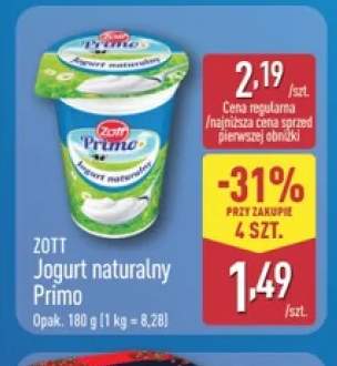 Jogurt naturalny Primo Zott
