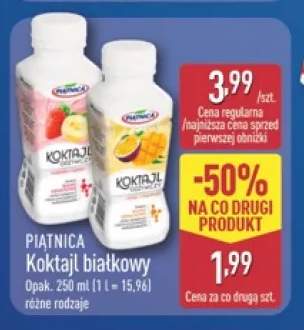 Koktajl białkowy truskawka banan Piątnica +1 wariant