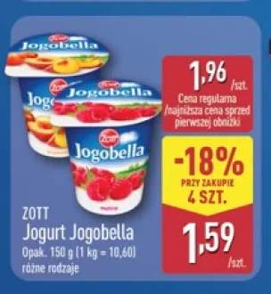 Jogurt Jogobella malina Zott +2 warianty