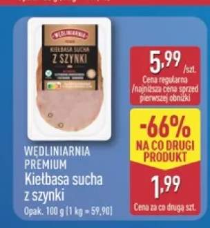 Kiełbasa sucha z szynki Wędliniarnia Premium