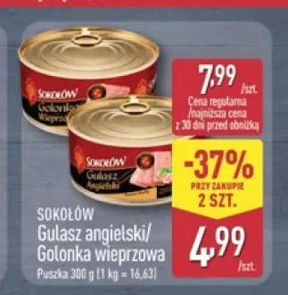 Golonka wieprzowa Sokołów +1 wariant