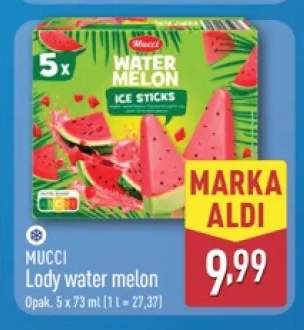 Lody water melon Mucci 5-pak
