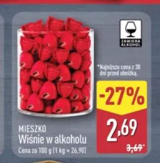 Wiśnie w alkoholu Mieszko