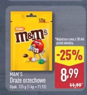 Draże orzechowe M&M's Peanut